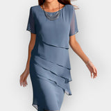 Elegantní šifónové šaty