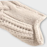 Ksenia Kašmírový Rolák s Pleteným Vzorem