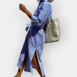 Šaty košilového typu na léto