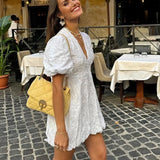 AURA - Puff Mini Šaty