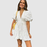 AURA - Puff Mini Šaty