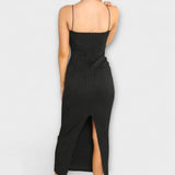 Elegantní dlouhé šaty bez rukávů