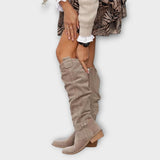 Luxusní kozačky po kolena