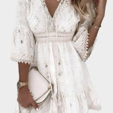 Boho letní mini šaty