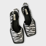 Mokasíny z umělé kůže s elastickým podpatkem