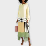 Kaftan s liniovým designem