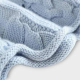 Pohodlný texturovaný pletený rolák