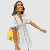 AURA - Puff Mini Šaty