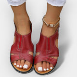 Stylové kožené sandály