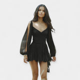 Romantické šaty s krátkým rukávem pro každou příležitost