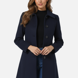 Josephine - Single Breasted Winter Trench Coat