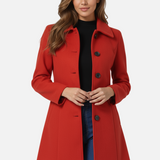 Josephine - Single Breasted Winter Trench Coat