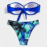 Sexy bikiny s otevřeným zadním dílem a stylem