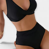 Moderní Monochromatické Bikini