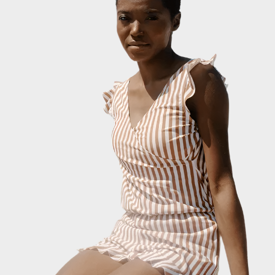 Plavky s Volány a Podporou Prsů