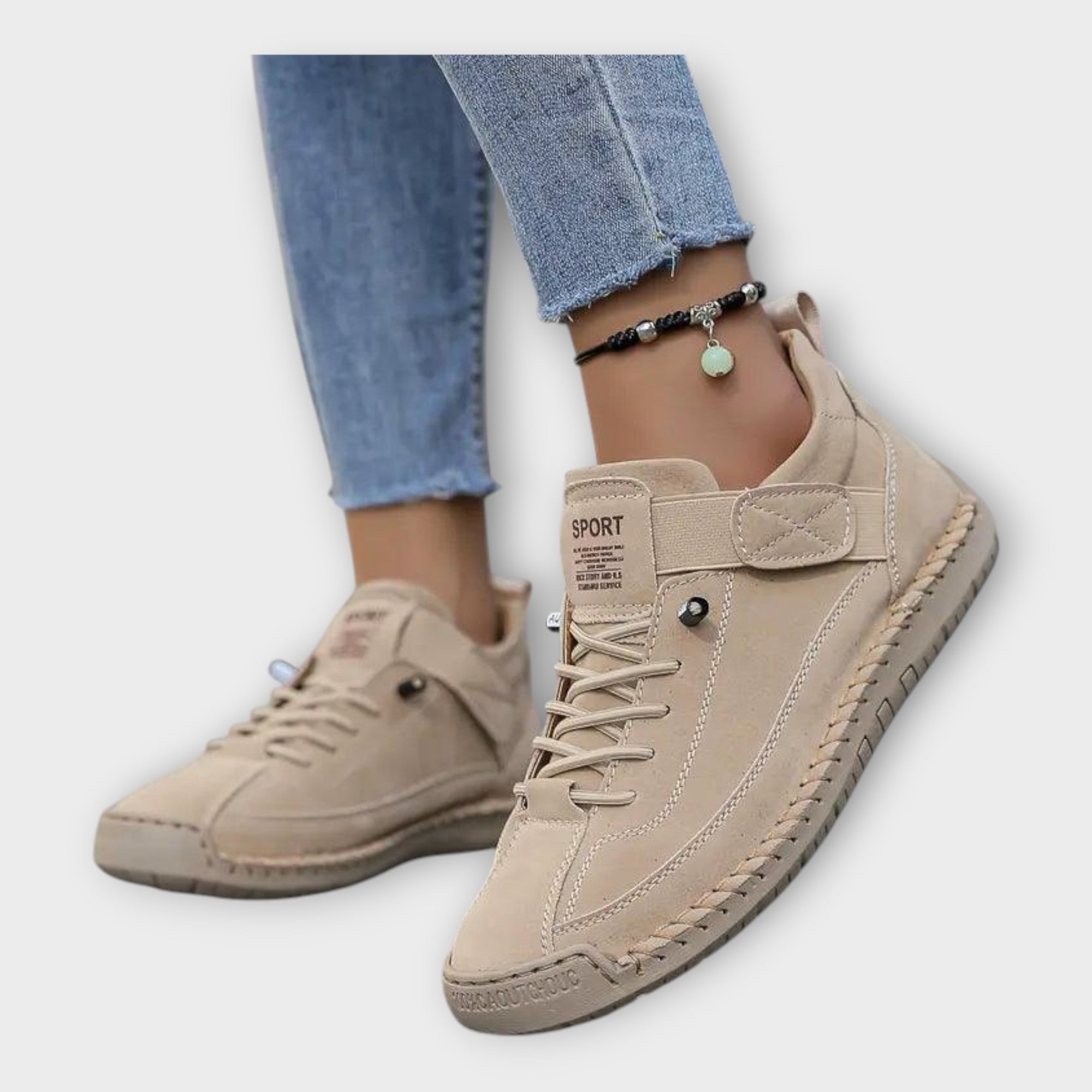 Atletické kožené boty