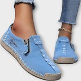 Měkké kožené slip-on mokasíny