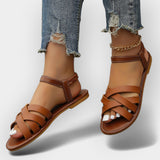 Ručně vyráběné sandály s nastavitelnými popruhy