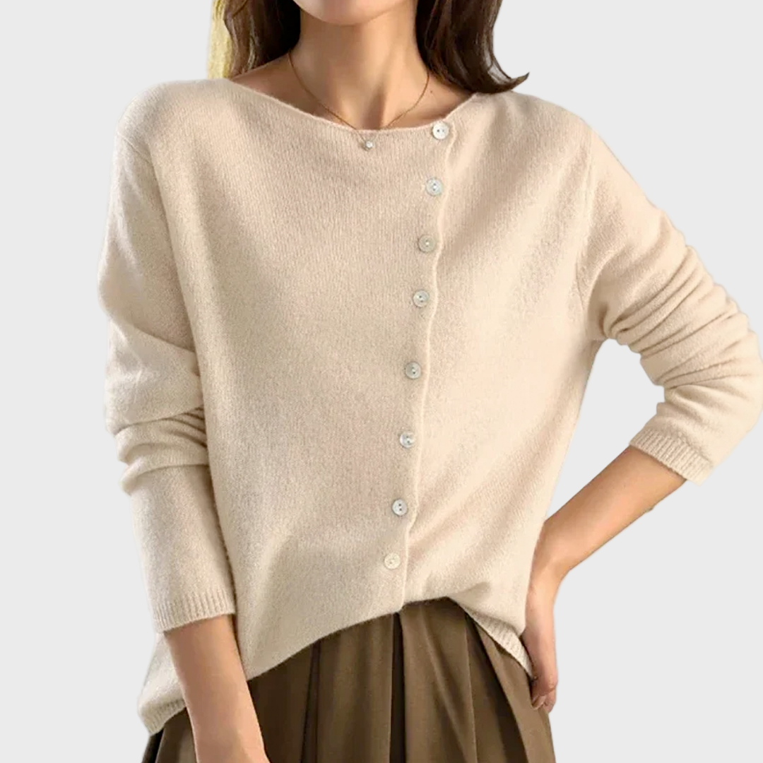 Elegantní pletená vesta