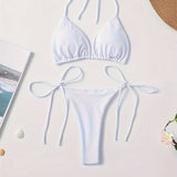 Halter Bikini s V Slipem