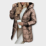 Luxusní teplý puffer