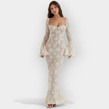 Maxi večerní šaty