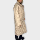 Oboustranná prošívaná bunda s leopardím podšívkou