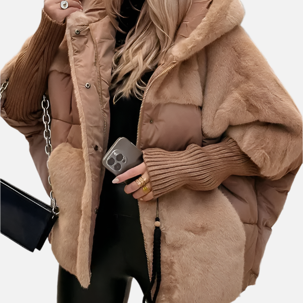Ava - Elegantní Péřová Bunda