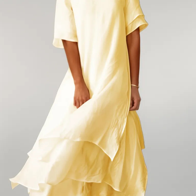 Šaty Maya s elegantními volány