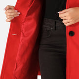 Josephine - Single Breasted Winter Trench Coat