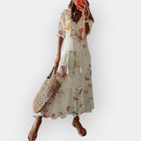 Maxi šaty s bohémským stylem