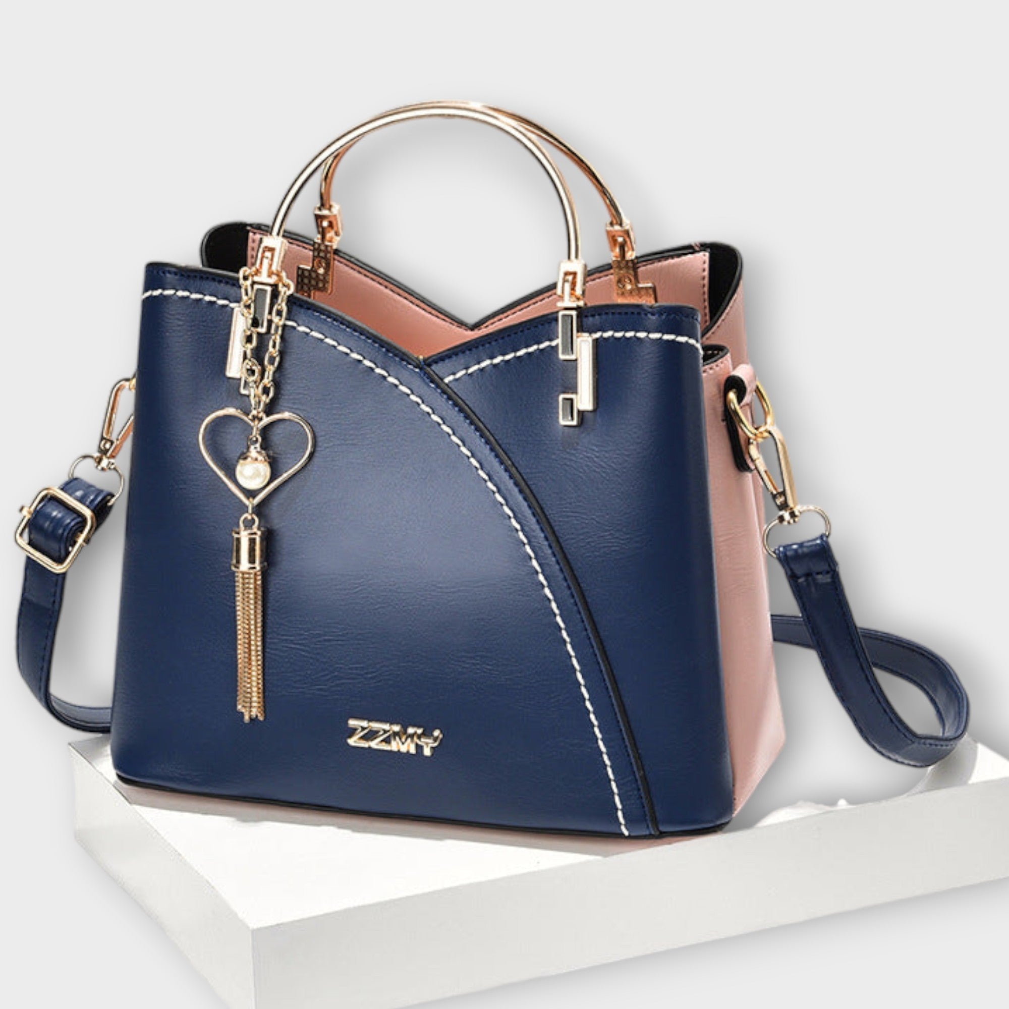 Lesklá ručně vyráběná taška